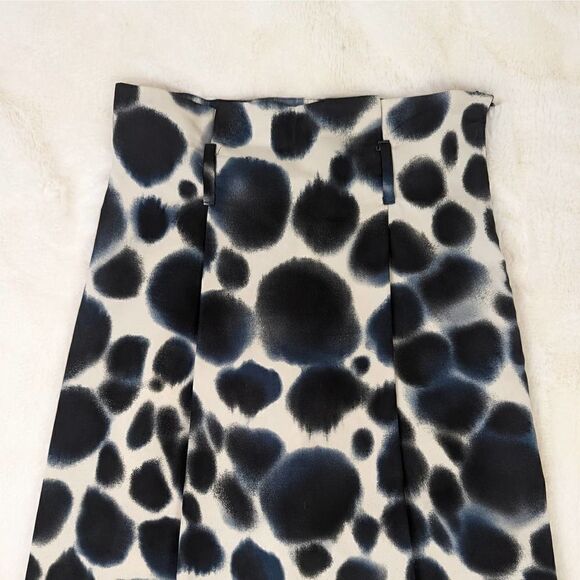 Marc Cain Knee Length Pencil Skirt Black and White Size N2 - Picture 7 of 13